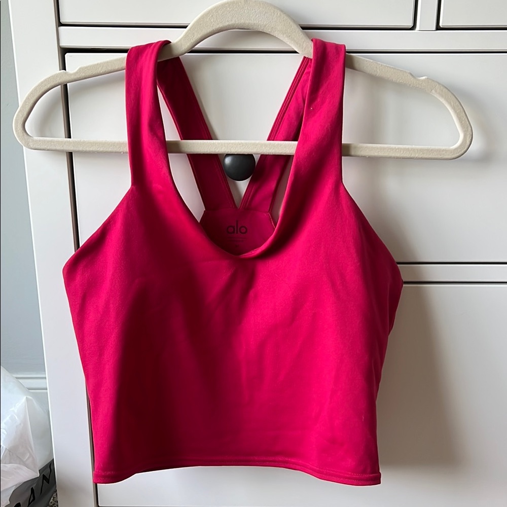 Alo Pink Sports Bra